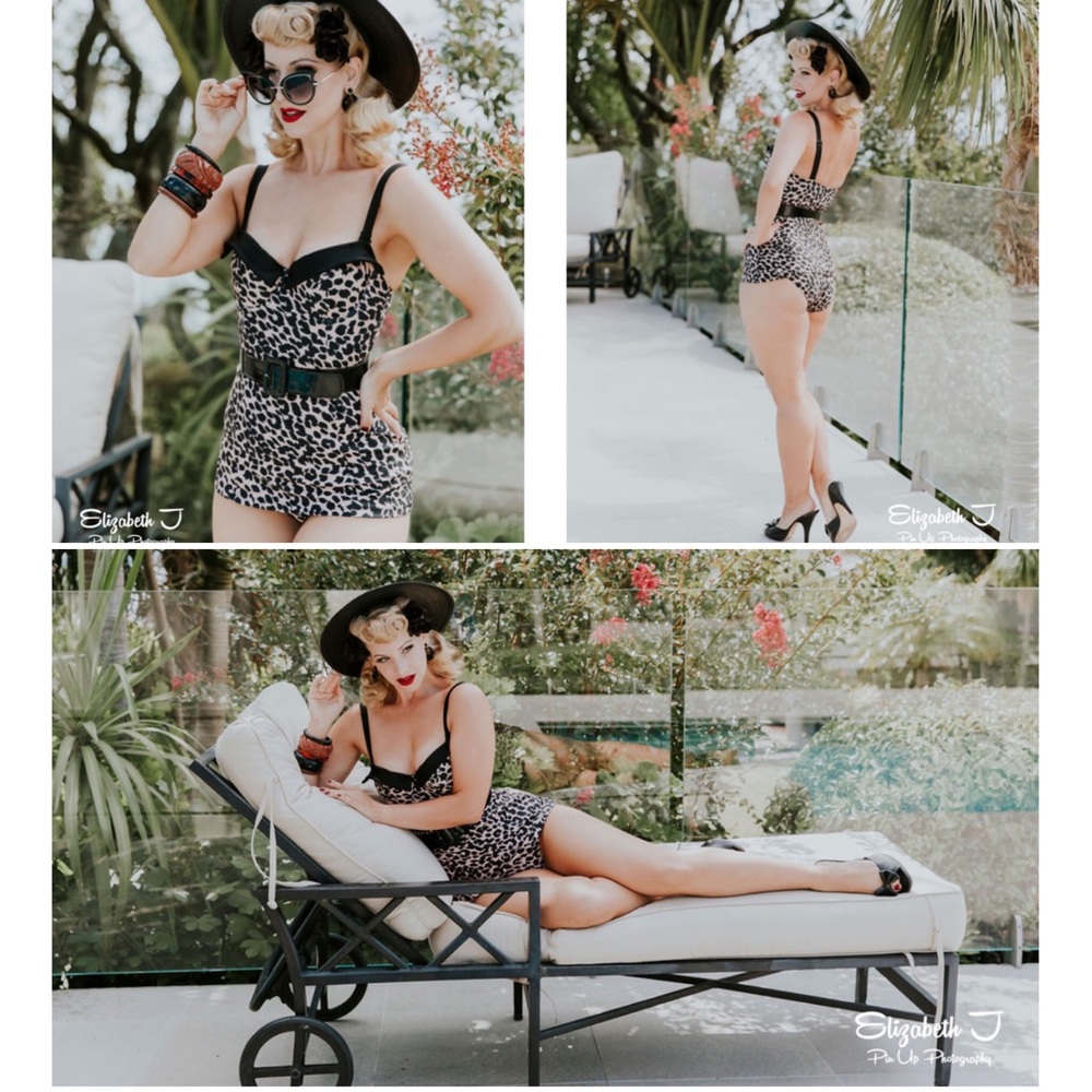 Collectif X Playful Promises Leopard Swimsuit